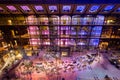 The indoor hall of the French National Museum of Natural History in Paris, France Royalty Free Stock Photo